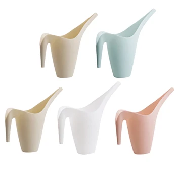 

Set of 5 Mini Plastic Watering Can - 350Ml Easy Pour Watering Pot with Long Spout for Bonsai Indoors and Outdoors