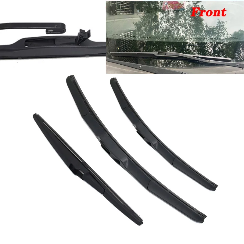 Car Front & Rear Wiper Blades Set For Toyota RAV4 RAV 4 XA50 2019 2020