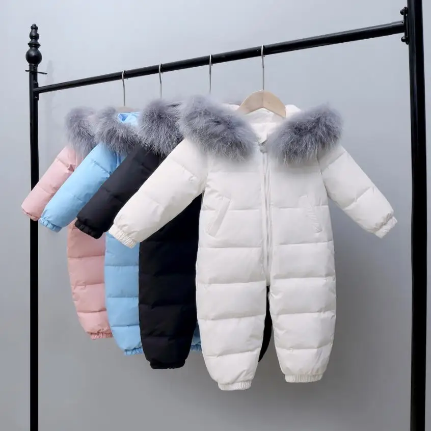  Snowsuit ��¥ ���� Į�� ���� �Ʒ��� �ۼ� �β��� ������  �ҳ� �ҳ� Rompers  �ܿ� �� �� A774