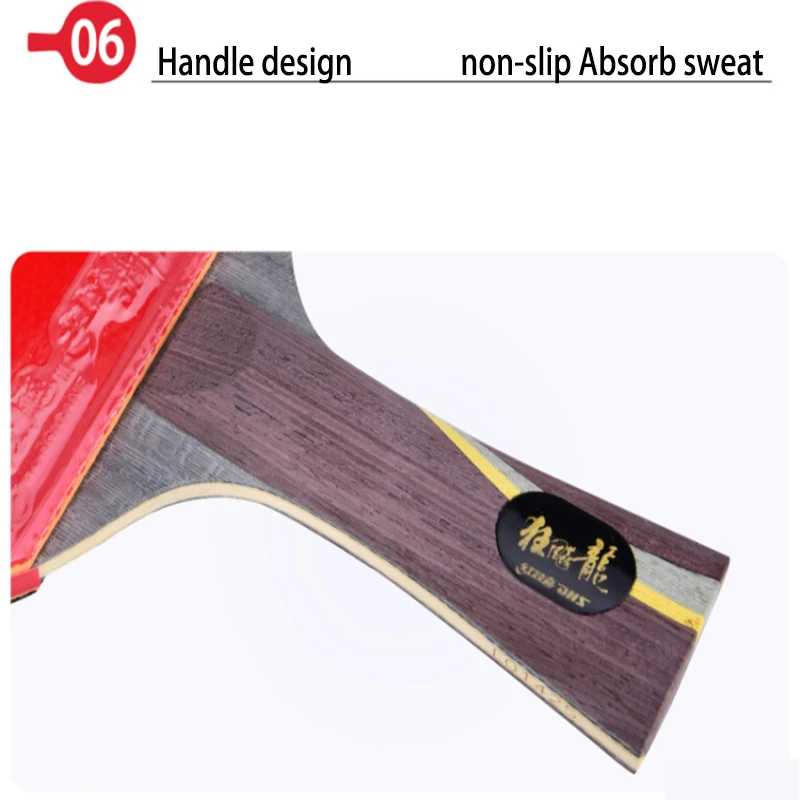 Dhs Hurricane Ma Long Table Tennis Racket Arylate Carbon Alc Skyline 3