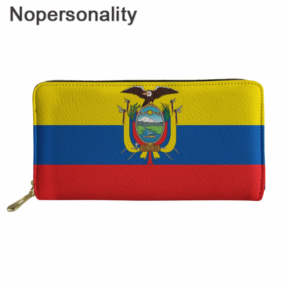 Nopersonality кошелек женский кожаный водонепроницаемый Длинный кошелек с принтом в виде флагов большой емкости Cluth сумки для женщин Pu кошелек для телефона - Цвет: YY1099Z21