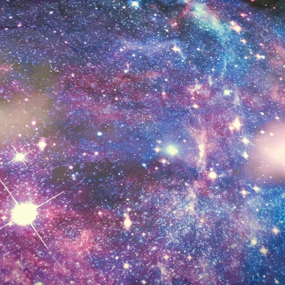 Tapeçaria de parede universo estrelado, tapeçaria grande