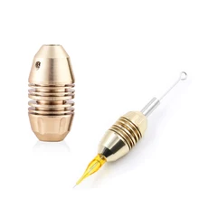 Высокое качество 1 шт. татуировочная машина тату ручка из нержавеющей стали труба для пистолетов трубка тату аксессуары ручка поставки 25 мм