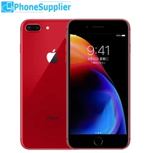 Apple iPhone 8 Plus разблокированный смартфон 5,5 дюймов 12 Мп задняя камера отпечаток пальца iOS 11 шестиядерный 64/256 ГБ rom 4G LTE мобильный телефон