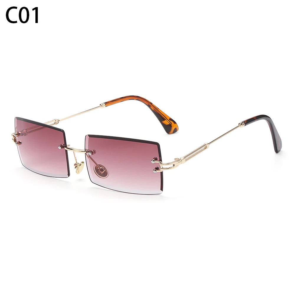 GLOGLOW Outdoor Sunglasse Unisex Women Man UV Protection Outdoor Sport Alloy Geometry Glass Sunglasses