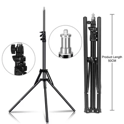 184cm Photography Lightweight Selfie Stick Tripod Stand With 1/4 Screw Head Bearing Weight 6KG Photo Studio Tripods