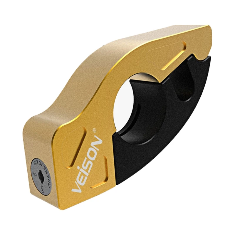 

Motorcycle Anti Theft Padlock Security Safety Waterproof Throttle Handle Lock Utility To Use
