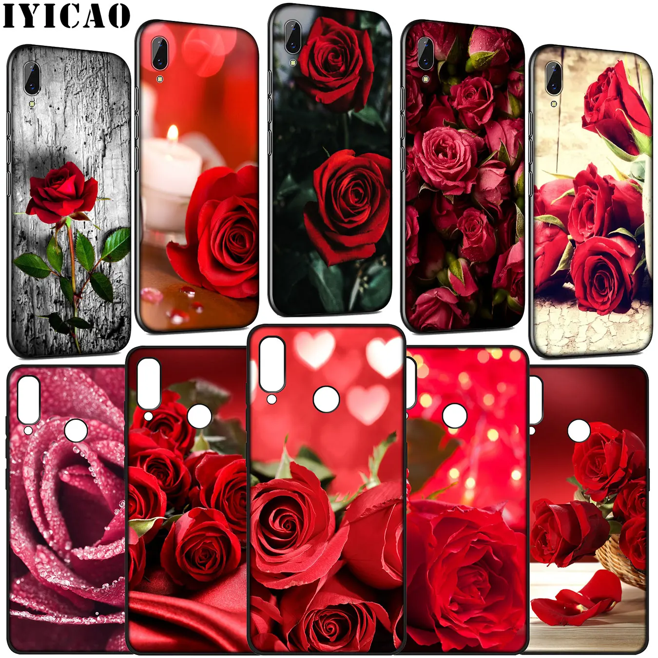 Мягкий чехол IYICAO для Huawei Y9 Y7 Y6 Prime 2019 Honor 20 10 9 9X 8C 8X 8 Lite 7C 7X 7A Pro |