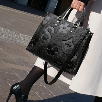 

100% Genuine Leather New Sale Fashion Women Shoulder Bag Lady Handbag Super Quality Messenger Crossbody Purse Louis Brand