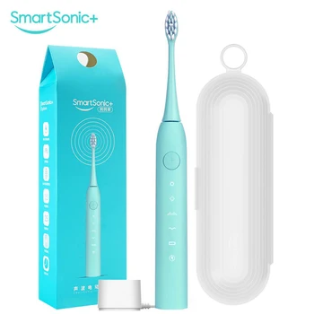 

Sonic Electric Toothbrush Teeth Cleaning Witening Tooth Brush with Case USB Chargar Power Ultrasonic Toothbrushes Dupont Head