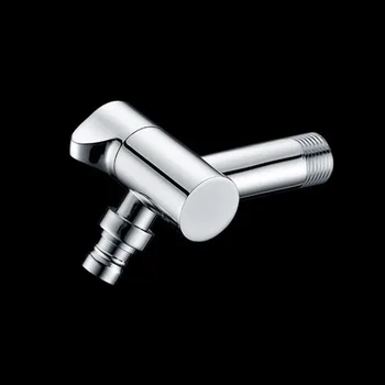 

New G1/2 Brass Wall-mounted Quick-opening Washing Machine Faucet Surface Chrome-plated Single Cold Basin Tap Mop Pool Bibcock