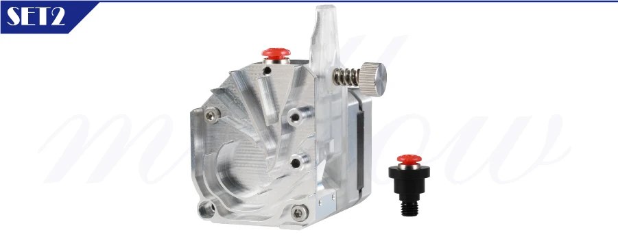 Extrusora de Estrutura Extrusora para Ender Mellow Nf-bmg Aero Hotend Kit Clone Dupla Unidade Bmg 3 Cr10 Prusa i3 Mk3s v6 11 Computador e Escritório