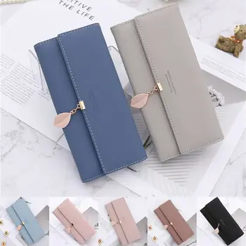 

PU Leather Phone Case For iPhone Samsung Universal Long Card Holder Bag Cover For Xiaomi Huawei Wallet Cases Funda Capa