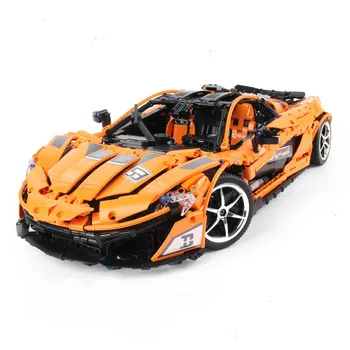 

Series P1 Sports Car Mechanics Group Model Children Alpinia Oxyphylla Spelling Insert Assembling Building Block Toys XQ1001
