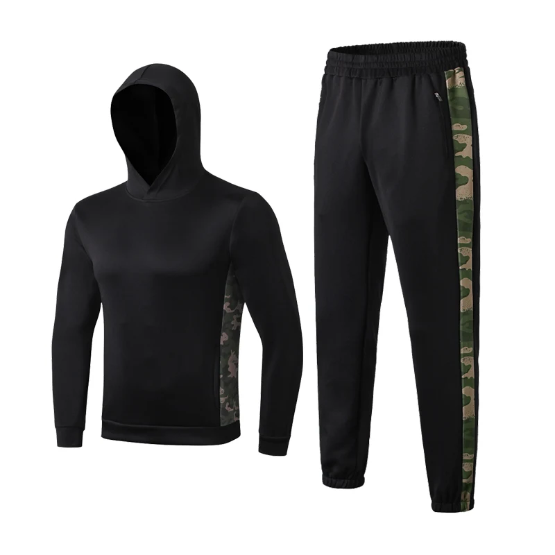 

Fashion Mens Running Sets Gym Fitness Compression Sets Sports Suit 2019 New Winter Autumn Workout Tracksuits Jogging Sport Wear
