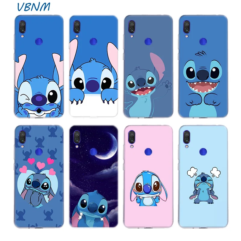

VBNM Stitch Cartoon Cute Silicone Case For Xiaomi Redmi Note 7 6 Pro 5 4 4X K20 7A S2 A2 5A 6A Y3 Xiomi A3 9T 9 SE F1 S2 Cover