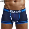 JOCKMAIL-Bóxer de malla para hombre, calzoncillos cortos de algodón con entrepierna transpirable, ropa de dormir gay ► Foto 3/6