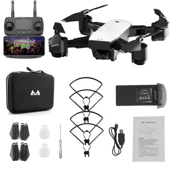 

SMRC S20 6 Axles Gyro FPV Drone Portable RC Quadrocopter With 720P Camera Folding RC Helicopter Portable RC Model