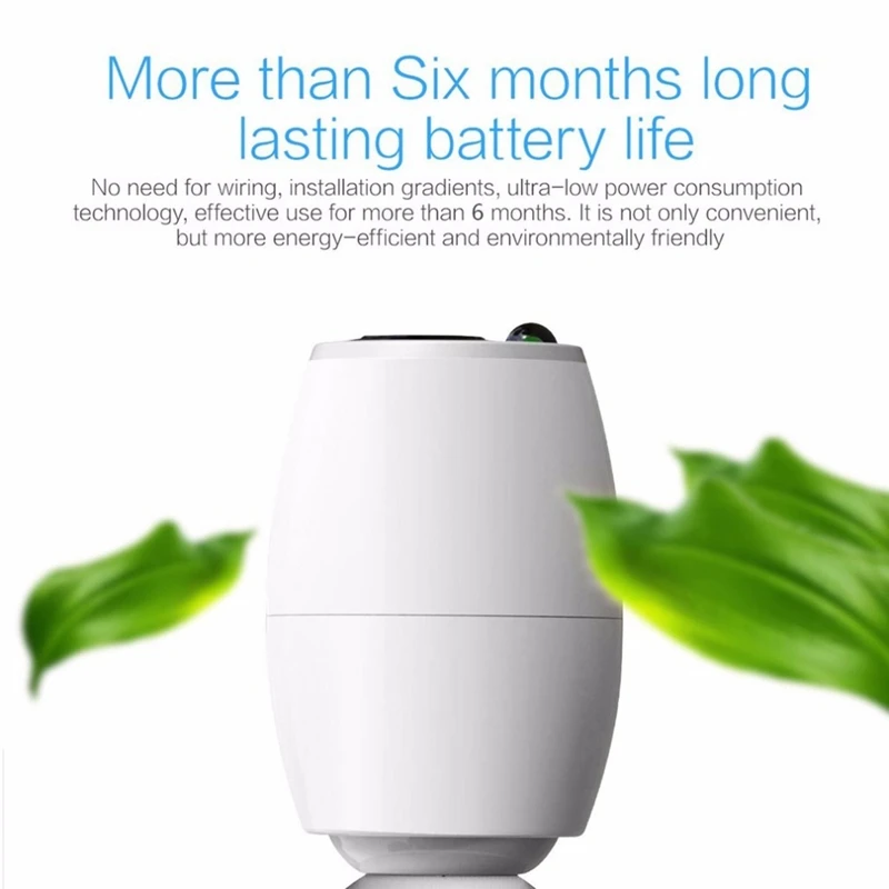  720P Hd Indoor Wifi Della Macchina Fotografica di Ir Led Pir Senza Fili Alimentato a Batteria di Si
