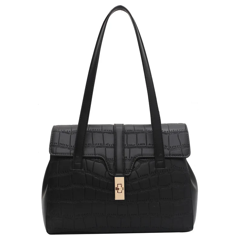 

2020new autumn and winter large capacity single shoulder messenger bag European and American simple fashion temperament tote bag