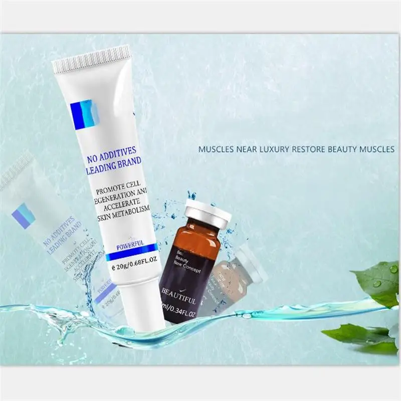 

Acne marks fade cream 3pcs/set ,remove acne pit pox aloe vera gel & repair acne pit Essence