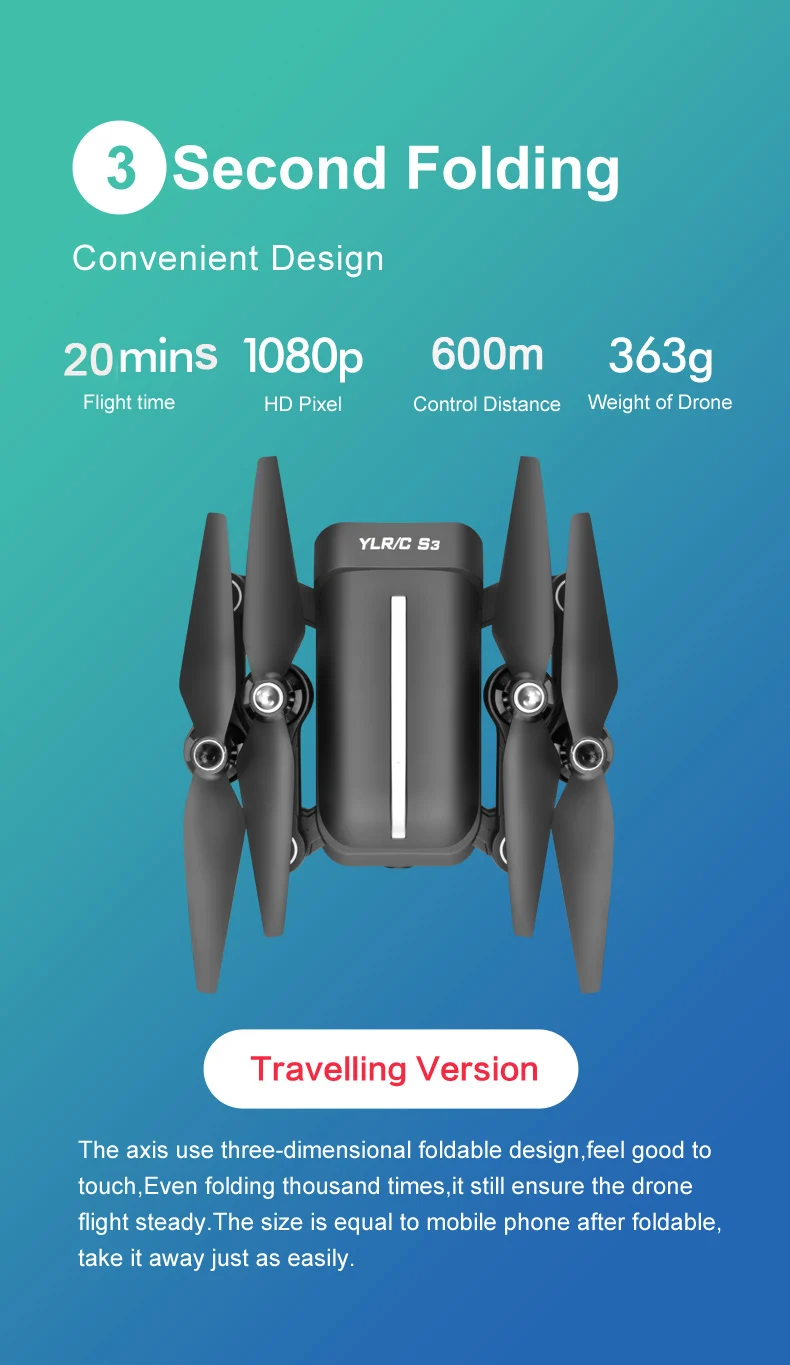 Ветрозащитный 7 бесщеточный двигатель 1080P HD камера Дрон 5G WiFi FPV Двойной gps позиционирование складной Rc ударопрочный Квадрокоптер самолет