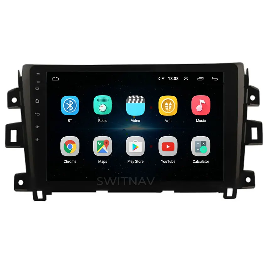 Автомобильный DVD плеер с Android 8 1 для NISSAN NAVARA LHD 2016 автомобильное аудио gps