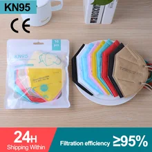 Mascarillas ffp2reutilizável respirador resuable ffp2 kn95 preto rosa máscaras de rosto 5 camada filtro de poeira fpp2 máscaras de proteção