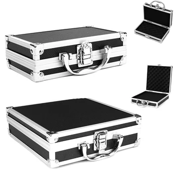 

Portable Aluminium Carry Case Tool Box Storage Organizer Travel Tool Holder AC889