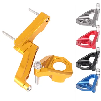 

For Suzuki GSXR 600 750 2001 2002 2003 2004 2005 K4 Motorcycle CNC Steering Damper Stabilizer Bracket Mounting Holder Set