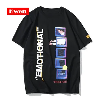 

2019 Summer Harajuku Fashion Casual Short Sleeve Male Tees Tops Streetwear Hip Hop 3D Pattern Printed T-shirts Mens