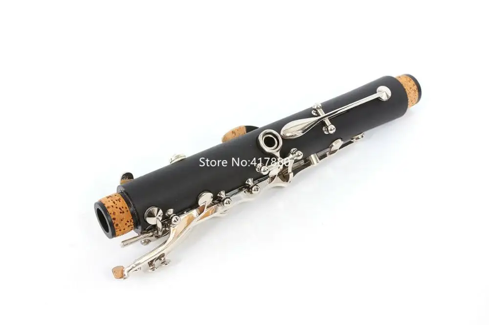 Advanced New A key clarinet Good material and sound 17 Keys Ebony Wood or Bakelite Musical Instruments With Case Mouthpiece