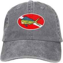 Ejiazhan7 Дайвинг дайвер вниз флаг ретро Регулируемая ковбойская Джинсовая Шляпа Унисекс Хип Хоп черные бейсболки