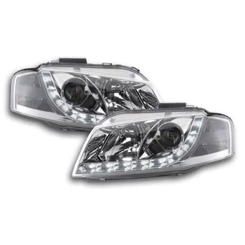 

FKFSAI010063faro daytime running lights Daylight Audi A3 type 8P year Constr. 03-08 Chrome