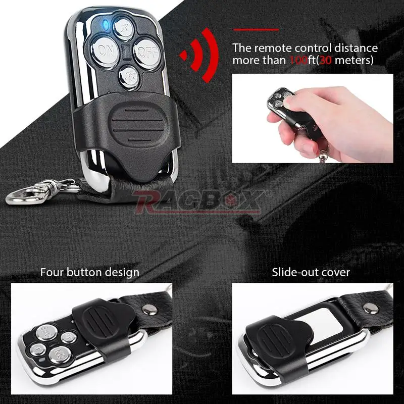 LED Wiring Harness Offroad LED Work Light Bar Wireless Remote Control Switch 12V 40A For LED Spotlights Driving Work Fog Lamp