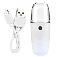 Нефритовый ролик в форме нано для лица туман холодный спрей увлажняющий Распылитель Увлажнитель распылитель вибратор