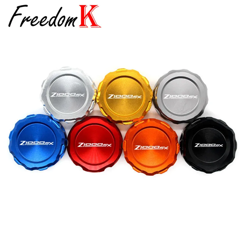 

For KAWASAKI Z1000SX Z 1000SX Z1000 SX 2012 2013 2014 Motorcycle Accessories CNC Aluminum Rear Brake Reservoir Cover Caps