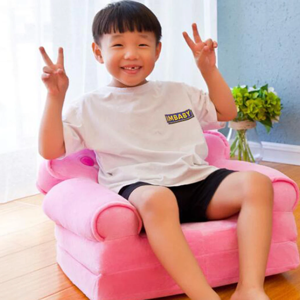 Cotton Chair Seat for Children Cartoon Chairs Baby Mini Sofa Cover
