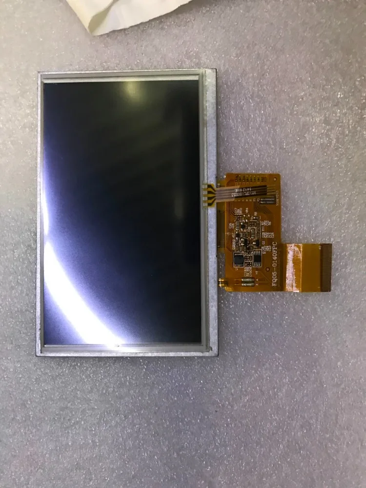 para substituição, compatível com touch screen de 40 pinos 800*480