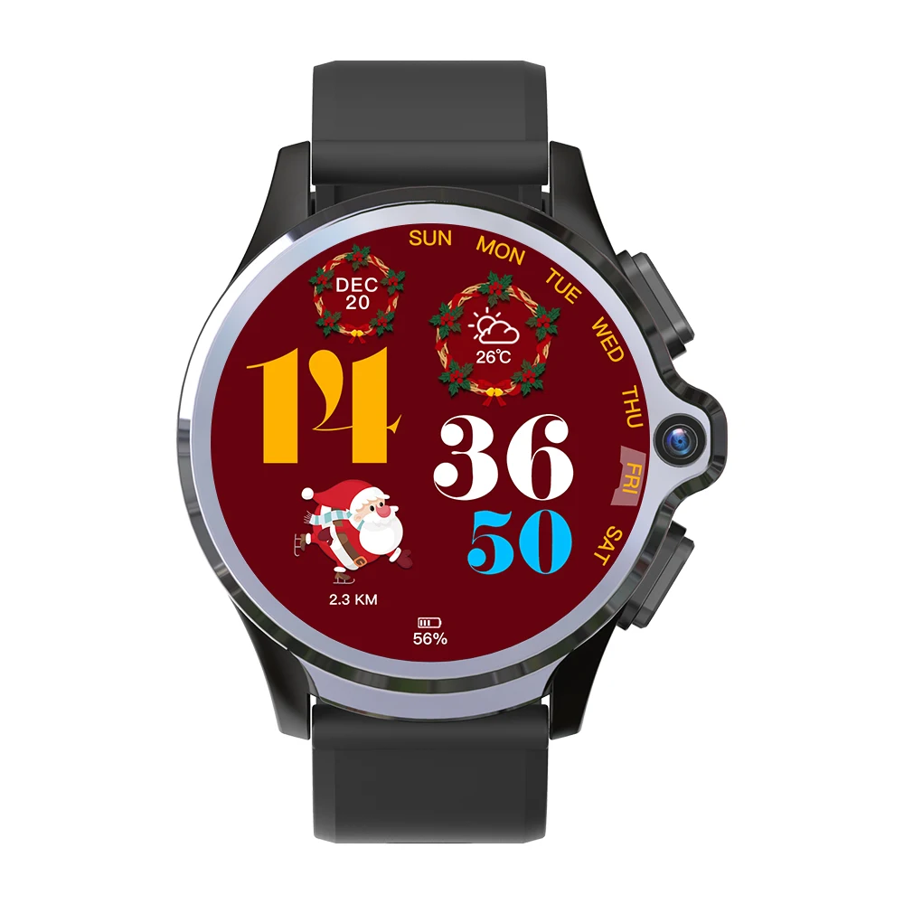 Новинка 2020 мужские Смарт-часы большой емкости 4G GPS Bluetooth Android с SIM-картой Pk Thor 5