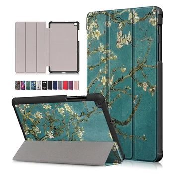 

Tri-Fold Stand PU Leather Case Cover For Samsung Galaxy Tab A 8.0 2019 SM-T290 T295C P200N P205 T385 T350 P355 S2 T713 Tablet PC