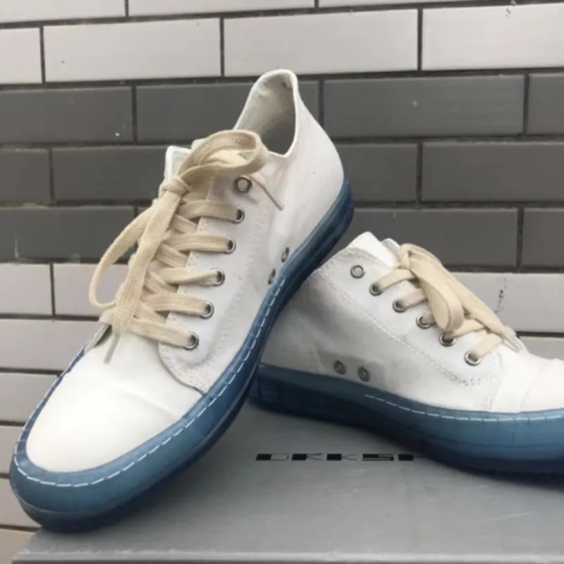 Mens Canvas Shoes Trainers Lace Up Round Toe Casual Platform Boots 45 Breathable Summer Low Cut Skateboard Sneakers Joggers 5