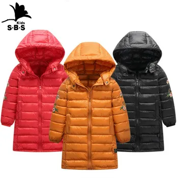 

Fashion Cotton-Padded Winter Children's Jacket Girl's Coat Kids Warm Outerwear Jacket Children's Baby Clothes for 4-10 Years Old