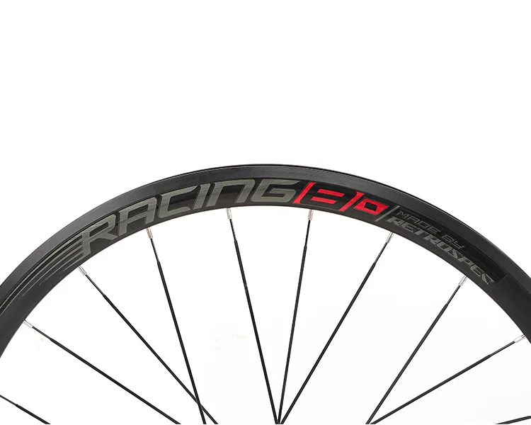 Top RS ultra-light 700C wheels carbon fiber hub 4 sealed bearings aluminum alloy 36mm rims colorful decal road bike wheel set 7 Top RS ultra-light 700C wheels carbon fiber hub 4 sealed bearings aluminum alloy 36mm rims colorful decal road bike wheel set 7
