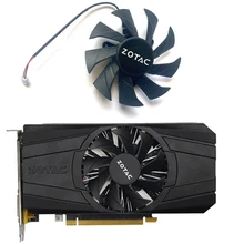 

NEW 2PIN 85MM GA91B2U GPU FAN，For ZOTAC GeForce GTX 1050Ti 4GD5， GTX 1050 2GD5 Graphics card cooling fan