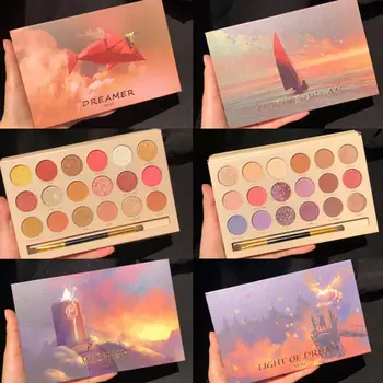 

18 Colors Matte Pearlescent Glitter Eye Shadow Pigment Eye Shadow Palette Make up Eyeshadow