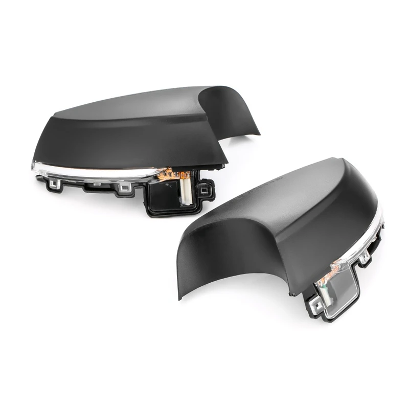 2Pcs Dynamic Turn Signal LED Side Rearview Mirror Indicator Blinker Repeater Light For-Polo MK5 6R 6C 2009