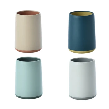 

A+Fashion Creative Desk Stationery Storage Box Pen Holder Lady Makeup Brush Hit Color Storage Bucket