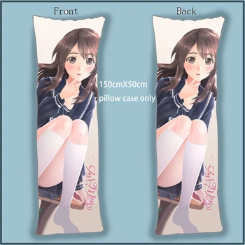 

Anime Dakimakura Body Pillow Case Photokano Niimi Haruka cover otaku 150x50cm Home Decoration Pillowcases Printed long