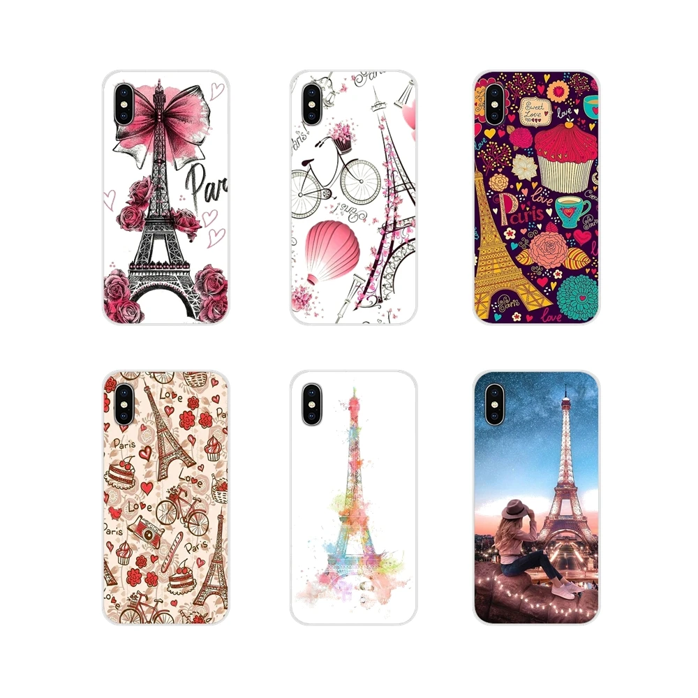 Для Apple iPhone X XR XS 11Pro MAX 4S 5C SE 6S 7 8 Plus ipod touch 5 6 Франция Париж Эйфелева башня аксессуары